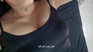 I take advantage of the opportunity to masturbate alone in my room