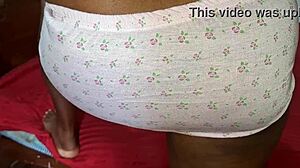 Asian Wife Shows Big Natural Tits Morning