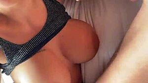Blonde Smokes While Deepthroating Big Cock Backstage