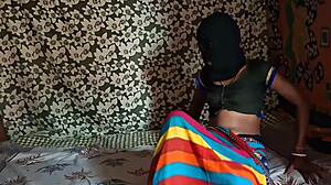 desi indian wife enjoys romantic anal with her husband