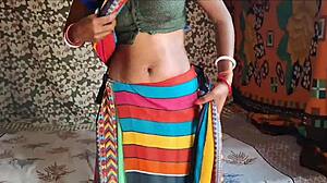 desi indian wife enjoys romantic anal with her husband