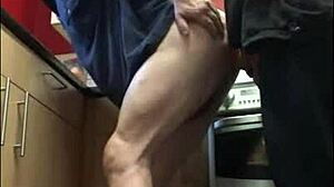 Bisexual guy receives intense pegging from his partner outdoors