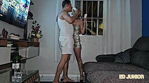 started the new year by cumming three times in her ass