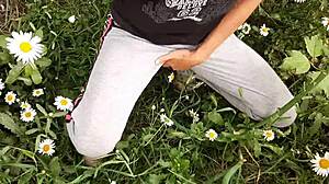 I spy neighbor masturbating for a wild orgasm
