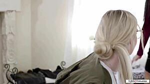 Two Crossdressers Measure Transsexual Cock With Oral Focus