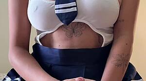fucking after class with goth girl