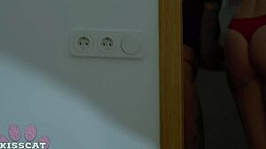 Effy Lil Seduces Her Step Sisters Boyfriend In Their Shared Hotel Bed Right Beside Her Unaware Step Sister