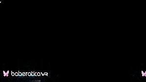 solo teen 18+ miledy is masturbating with a sex toy in vr