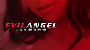 Evil Angel Maddy Black Squirt Filled Anal And Dp Gangbang With Four Cocks