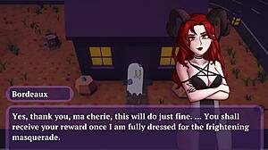 sex or treat halloween hentai game pornplay ep 3 creampie the naughty witch pussy