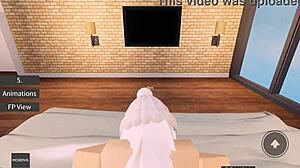 Picked Up By Big Dick Chad In Bloxburg For Hot Fun