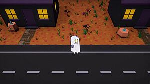 sex or treat halloween hentai game pornplay ep 3 creampie the naughty witch pussy