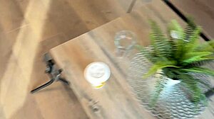 hard cock makes her squirt during rough quickie