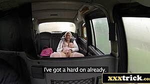 blonde russian stripper with huge tits fucking london cab driver