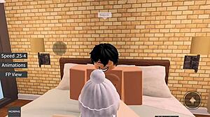 Picked Up By Big Dick Chad In Bloxburg For Hot Fun