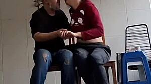 Convinced my married neighbor to have sex with me in the backyard