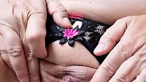 Black red huge tits shaved pussy and asshole close up