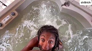 atl anal queen gets horny in tub with bbc