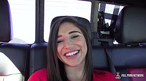 Abella Danger Preps For Rough Anal With James