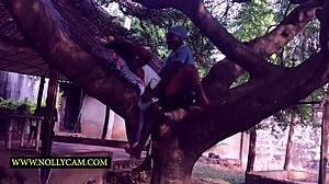 village sex on tree feels different