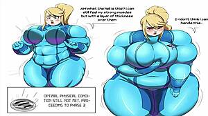 Wg expansion comic to bbw weight gain