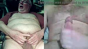 richard & mark on skype webcam chat