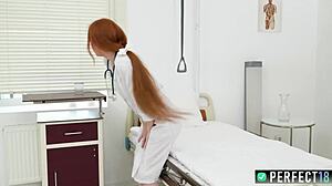 redhead doctor megan murkovski needs sexual healing at perfect18