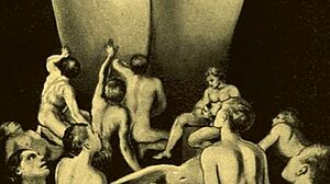 vintage erotic art collection