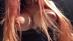 artemisia love big juicy tits bouncing outdoor tits fetish slow motion close up