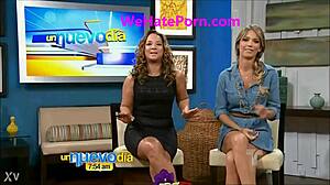 alessandra villegas shows panties in that live tv oops moment