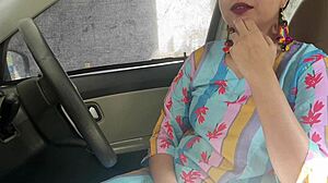 asian flirty stepsister sucks off her step-bro for car ride in hindi