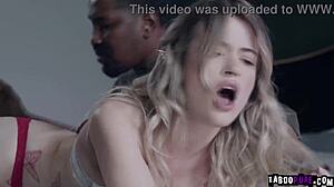angry stepdad spanks lesbian stepdaughter nicole then rough fucks her