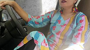 asian flirty stepsister sucks off her step-bro for car ride in hindi