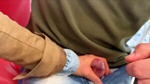 handjob in a public cafe on a first date