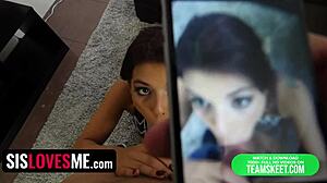My slutty latina stepsister gina valentina begs me to fuck the shit out of her to get revenge on her cheating boyfriend