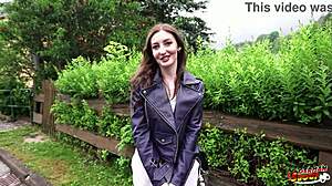 german scout picks up fit beauty joanna grace for raw casting fuck