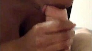 black girl from tinder sucks white cock blowjob preview