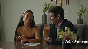married couple couldnt wait to get to a bedroom
