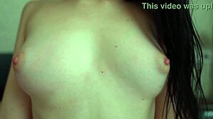 Perfect small 18+ tits play nipples play