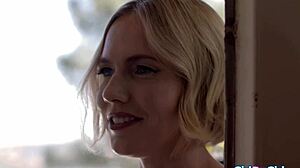 Lesbian couple dp their big tit neighbor