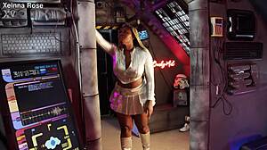 space babes do cosmic seduction in zero gravity with xeinna rose