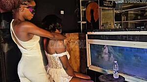 Girls night club drill brings these besties out for a wild steamy night