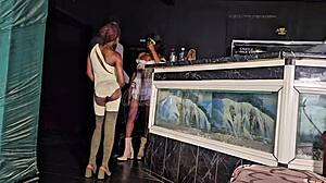 Girls night club drill brings these besties out for a wild steamy night