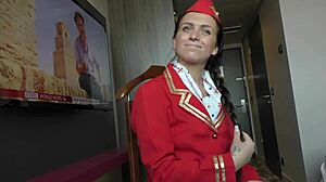 Big butt air hostess natalee interview