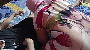 egyptian man licks and fucks his wife hard