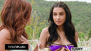 tushy anal craving vanessa alessia and naughty bestie agatha vega plan sweet revenge on her ex