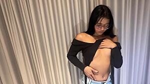 In Her Very 1st Porno She Drinks Piss