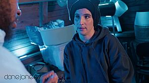 Dane jones cheeky burglar gigi max sucks and rides big black cock hot hardcore interracial sex and creampie
