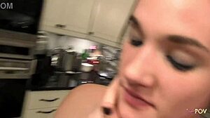 Tattooed Brunette Fingers Lesbian
