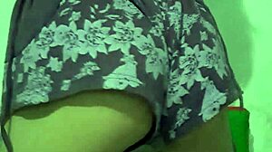 Latina ass on display